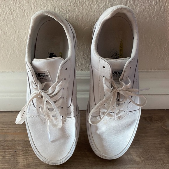 Vans Sneaker All White, Size 8.5 - Picture 4 of 4